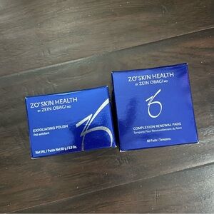 ZO Skin Health Exfoliating Polish and Renewal Pads Set